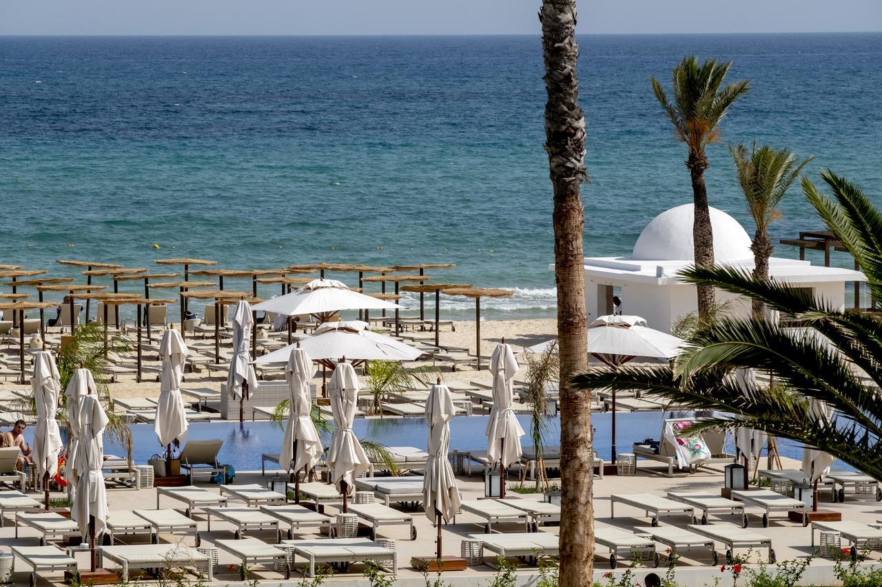 Les Orangers Garden Villas And Bungalows Ultra All Inclusive Hammamet Ngoại thất bức ảnh Beach at the Royal Mirage Hotel